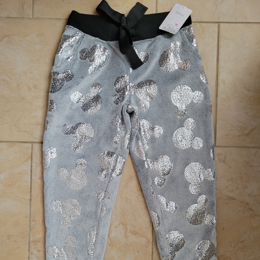 Disney sequin Mickey Mouse sleep/lounge pants, XS